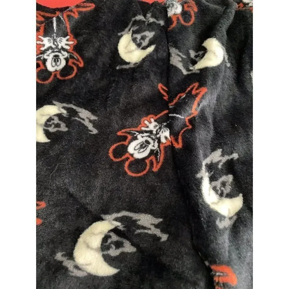 Disney Mickey Mouse Halloween Women’s Sz XL Soft Pj Pajama Pants Velvet NEW - Picture 9 of 9